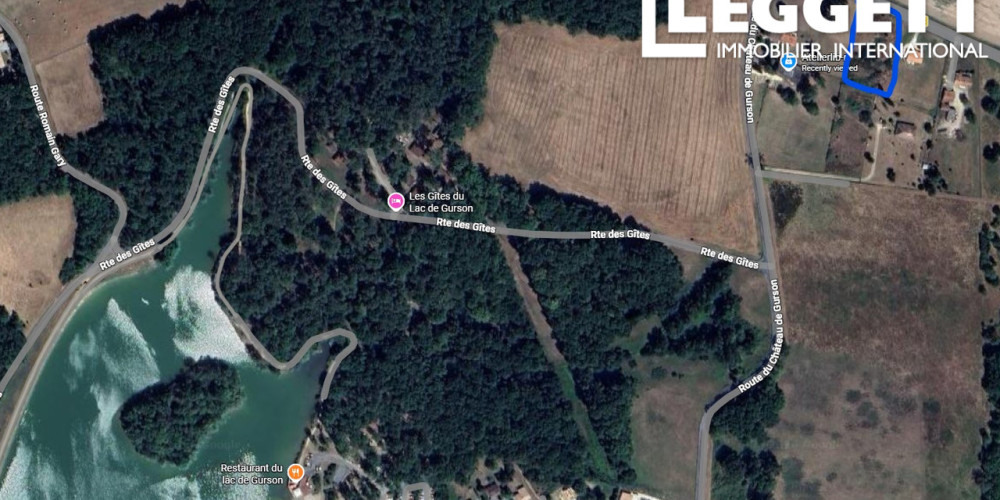 terrain à CARSAC DE GURSON (24610)