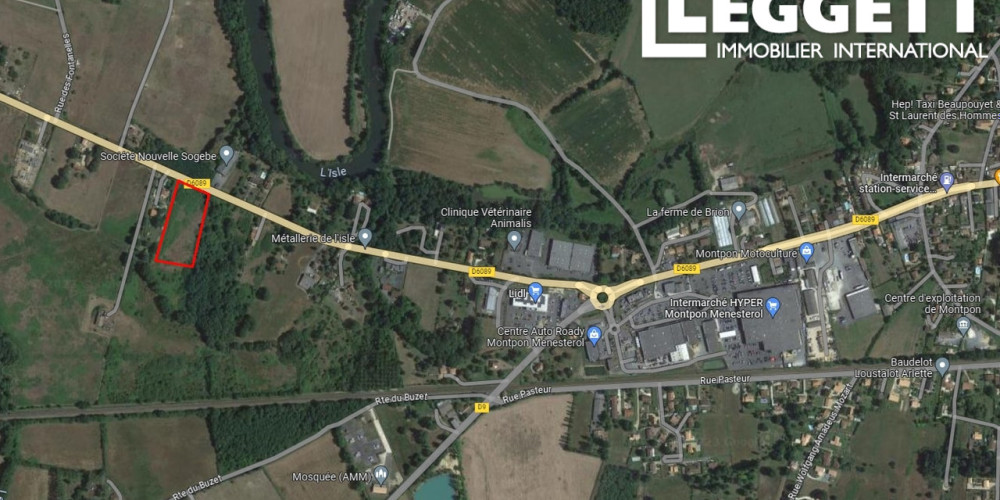 terrain à MENESPLET (24700)