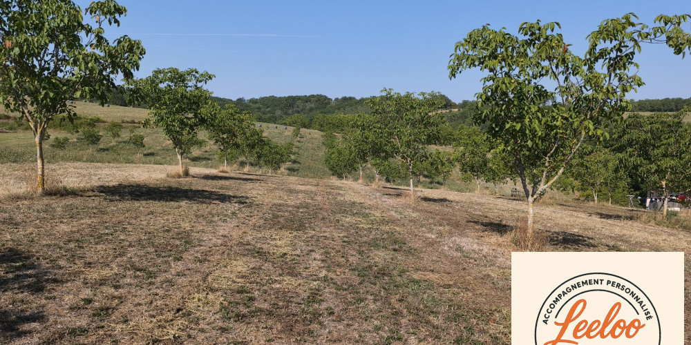 terrain à ST CYBRANET (24250)